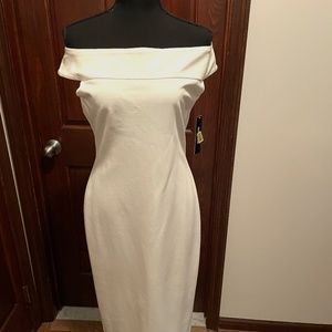 Off -the-shoulder size 6 cocktail dress